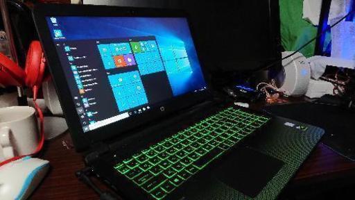 hp ゲーミングノート　マウス冷却台付