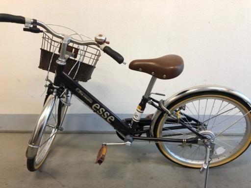 【美車】子供用自転車　エッセDX esseDX 20インチ BAA適合車（パープル）