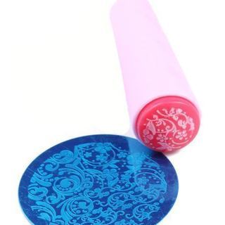 ダブルネイルスタンパー 両面 スタンピングネイル ネイルスタンプ スタンプネイル　ダブルヘッドネイルスタンパー　スクレイパーの画像