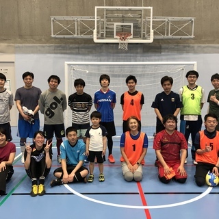 初心者限定フットサル　5/6(祝)　11:00～13:00　杉並区　サッカー未経験者以外にも女性の方や小学生の参加も歓迎  - 杉並区