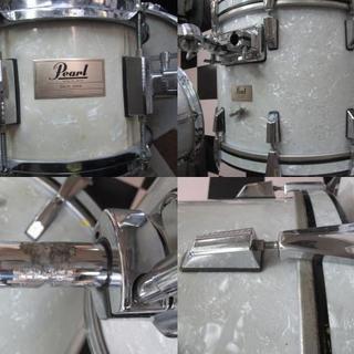 pearlドラム3点セット　ヴィンテージの画像