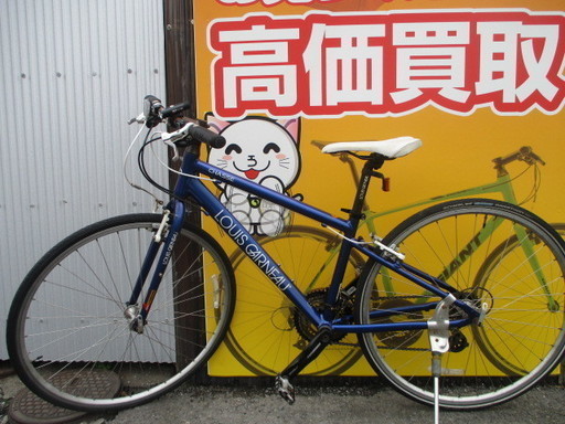 【エコプラス小倉南店】クロスバイク ルイガノ CHASSE スタッフ向井オススメ(^^♪ 中古車 自転車 チャリ スポーツ車 ロードバイク LOUIS GARNEAU E301Y1101