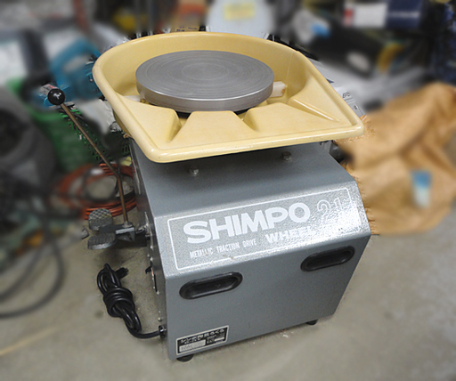 シンポ工業 陶芸ろくろ RK-2X形 電動ろくろ 札幌市 白石区 東札幌