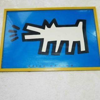 キースへリングKEITH HARING アート ポスター フレーム付