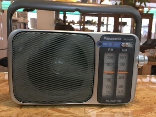 [エイブイ]panasonic  am.fmラジオ