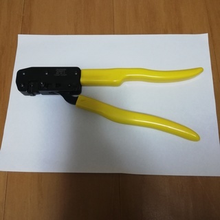 ギボシの圧着にどうぞ　AMP　オープンバレル端子用　圧着工具　圧...