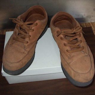 靴　２３センチ　茶色　