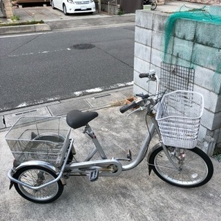 三輪 ワゴン 自転車の画像