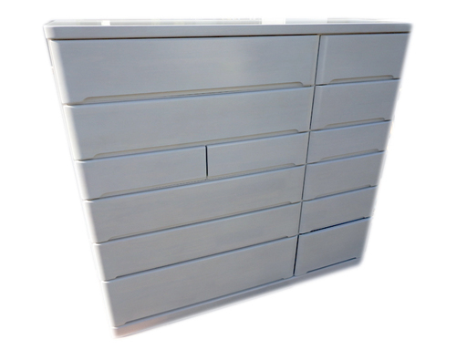 新札幌/家具◇タンス/ハイチェスト◇6段/ホワイト◇美品 ニトリ オウカ