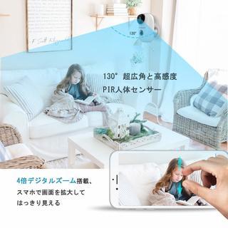 2019年最新型・完全無線】  ネットワークカメラ Wi-Fi バッテリーカメラ 屋外対応の画像