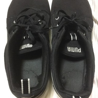 PUMA 黒 白 大型サイズ US12