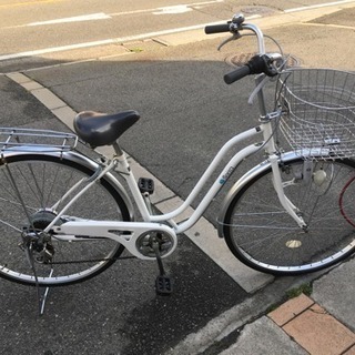 整備済　軽快車 　２７インチ　外装６段変速
