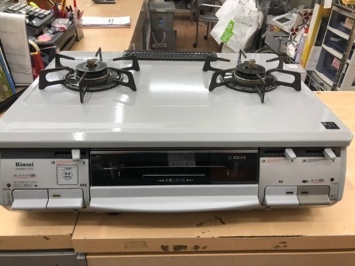 ガステーブル 2013年製 都市ガス リンナイ   RTS-M660CSX-L