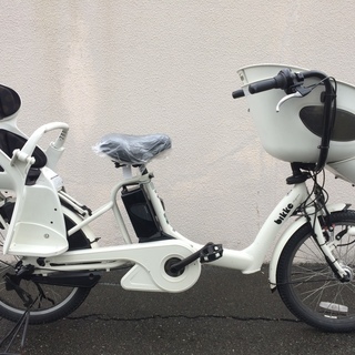 地域限定送料無料ビッケポーラー三人乗り13,2AH白神戸市電動自転車