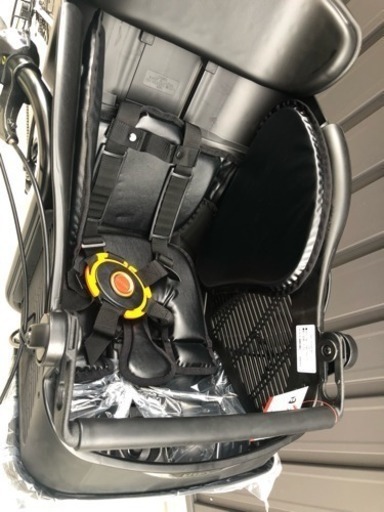 売切◆新車☆三人乗り対応☆子供乗せ自転車ママフレロックDXスーパーハイシート◆盗難補償付