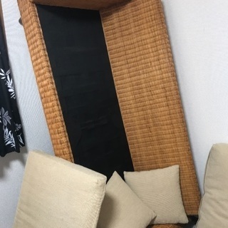 ラタンソファー