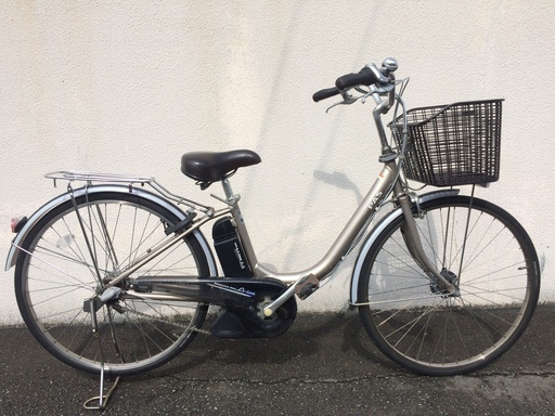 地域限定　ヤマハ　パス　新基準　子供乗せ　6AH　ゴールド2　アシスタ　ビビ　神戸市　電動自転車