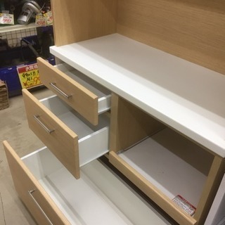 2面食器棚 レンジボード 88幅 福岡 糸島 唐津 0425-05