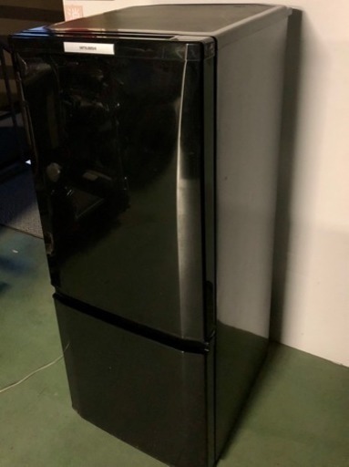 F 三菱 ノンフロン冷凍冷蔵庫 MR-P15W-B 2013年度