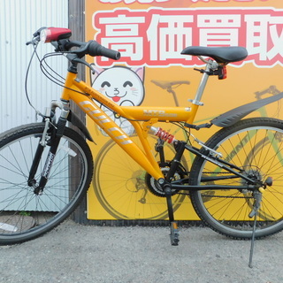 【エコプラス小倉南店】マウンテンバイク GULCH オレンジ 18段変速 スタッフ向井オススメ(^^♪ 中古車 自転車 チャリ スポーツ車 ＭＴＢ