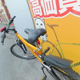 【エコプラス小倉南店】マウンテンバイク GULCH オレンジ 18段変速 スタッフ向井オススメ(^^♪ 中古車 自転車 チャリ スポーツ車 ＭＴＢ