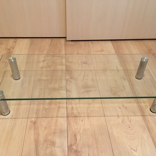 ガラステレビ台　引き取りのみ