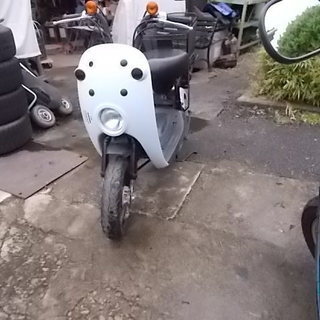 [購入済み]走行の少ない！スズキ　チョイノリ（水色）セル付き　実働中古車◆彦根市～の画像