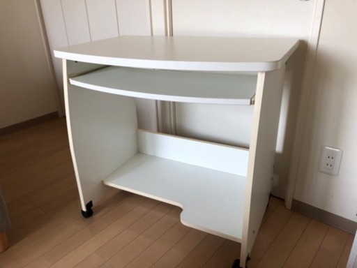 ※お譲りする方決定済※【美品】真っ白な優れものデスク