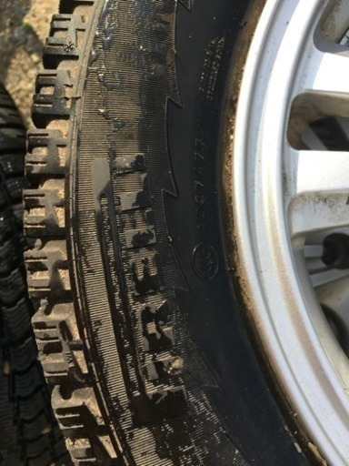175/65R14スタッドレス7分山2013年製
