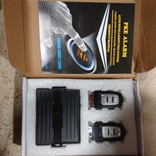 値段交渉歓迎♪値下げしました♪ 12V車汎用 KKmoon PKE K5561 プッシュスタート スマートキー キーレス イモビ アンサーバック 付 キットの画像