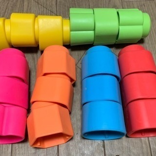 コンビ ☆ やわらかブロック ☆ パズルセット ☆ 18個入 ☆の画像