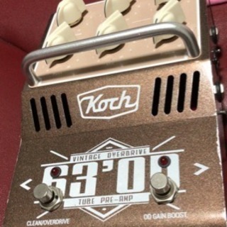 Koch 63’OD チューブプリアンプ