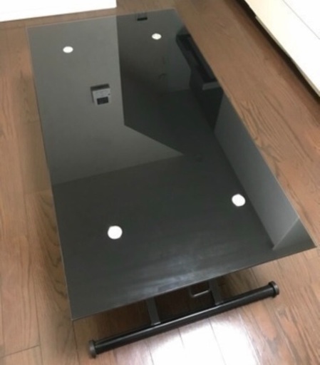 ガラス昇降テーブル