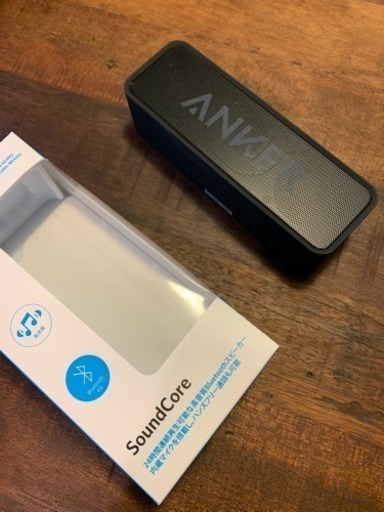【一度だけ再生した美品】Anker SoundCore Bluetooth ポータブルスピーカー 24時間連続再生