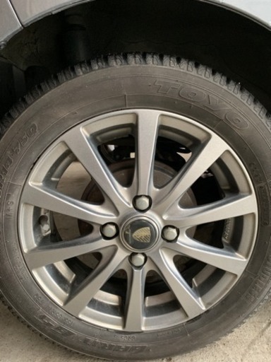 TOYOスタッドレスタイヤ4本  アルミ付き ムーブ