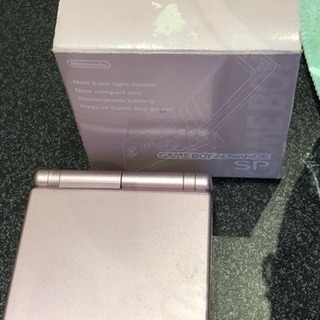 ゲームボーイアドバンスSP パールピンク