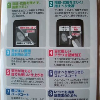 GALAXY S6(SC-05G) フィルムの画像