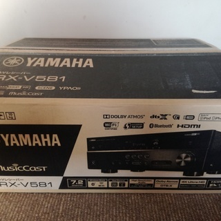 YAMAHA RX-V581 AVアンプ 4K対応＆Dolby Atmos搭載 の画像