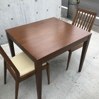 大塚家具 ダイニングセット 2人用 リビング