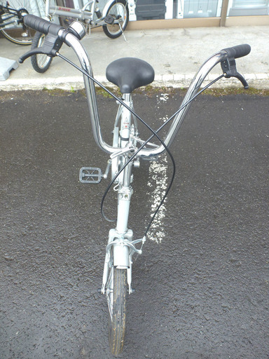 PayPay可 手稲リサイクル 16インチ　折りたたみ自転車 シルバー
