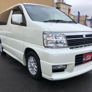 【ジャンボ京都本店】日産　エルグランド 自社ローン 全国対応 京...