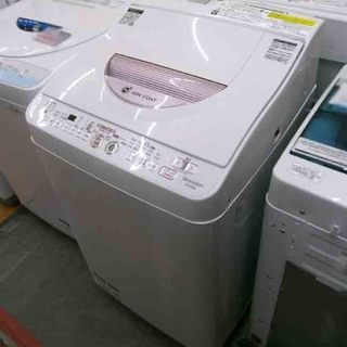 札幌 ヒーター乾燥付き! 6kg 2014年製 洗濯乾燥機 シャープ/SHARP ES-TG60L 洗濯機 