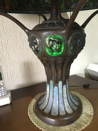 ステンドグラスランプ ティファニーレプリカ（大）