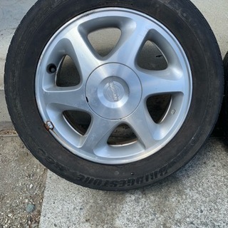 日産 プリメーラ 純正ホイールタイヤ 4本の画像