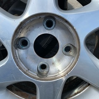 日産 プリメーラ 純正ホイールタイヤ 4本の画像