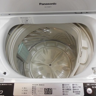 【販売終了しました。ありがとうございます。】Panasonic　5.0㎏　ステンレス槽　全自動洗濯機　NA-F50B7C　2014年製　中古品の画像