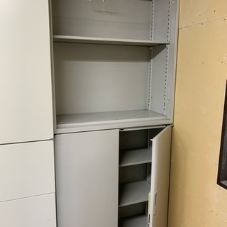 事務ラック上段 下段セットの画像
