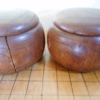 【リサイクルサービス八光　田上店　】囲碁セット　4寸足付エコ碁盤セット 碁石　碁笥の画像