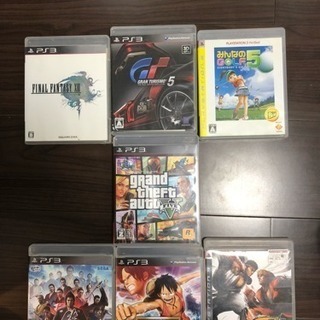 PS3 ソフト7本セットの画像