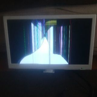 ジャンク　22型デジタルフルハイビジョンLED液晶テレビ　お話中の画像